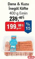 EMİN DANA&KUZU İNEGÖL KÖFTE 400 G
